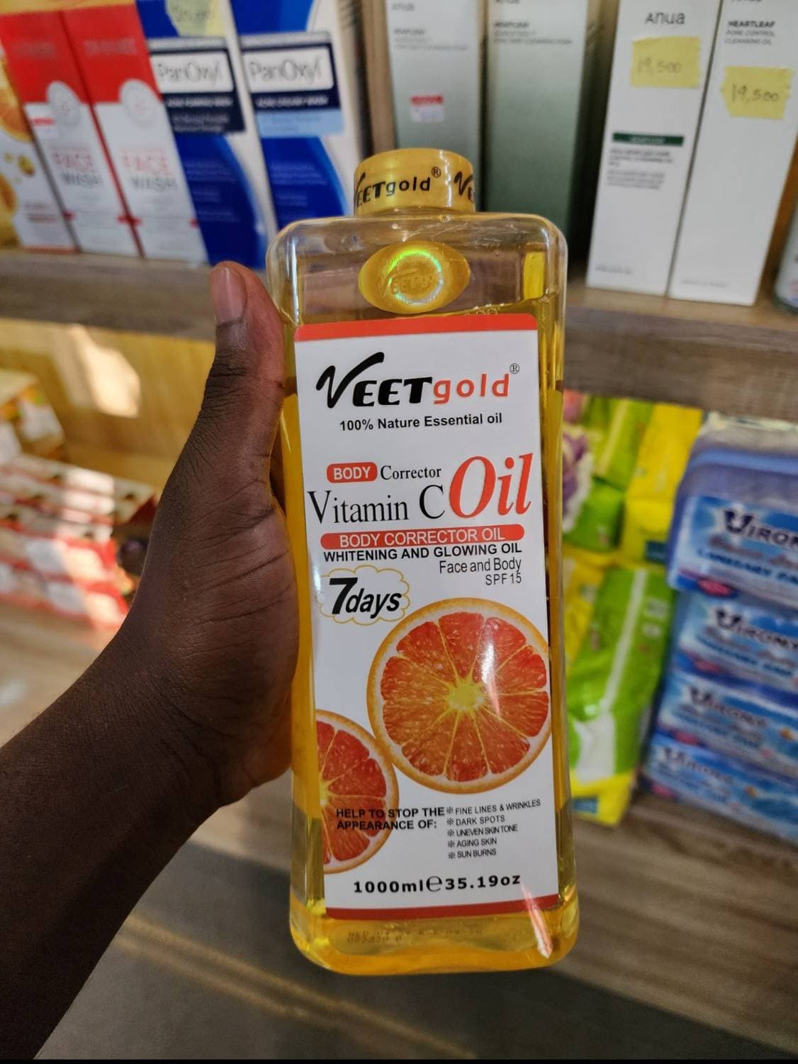 Veet Gold Vitamin C Oil 1000ml