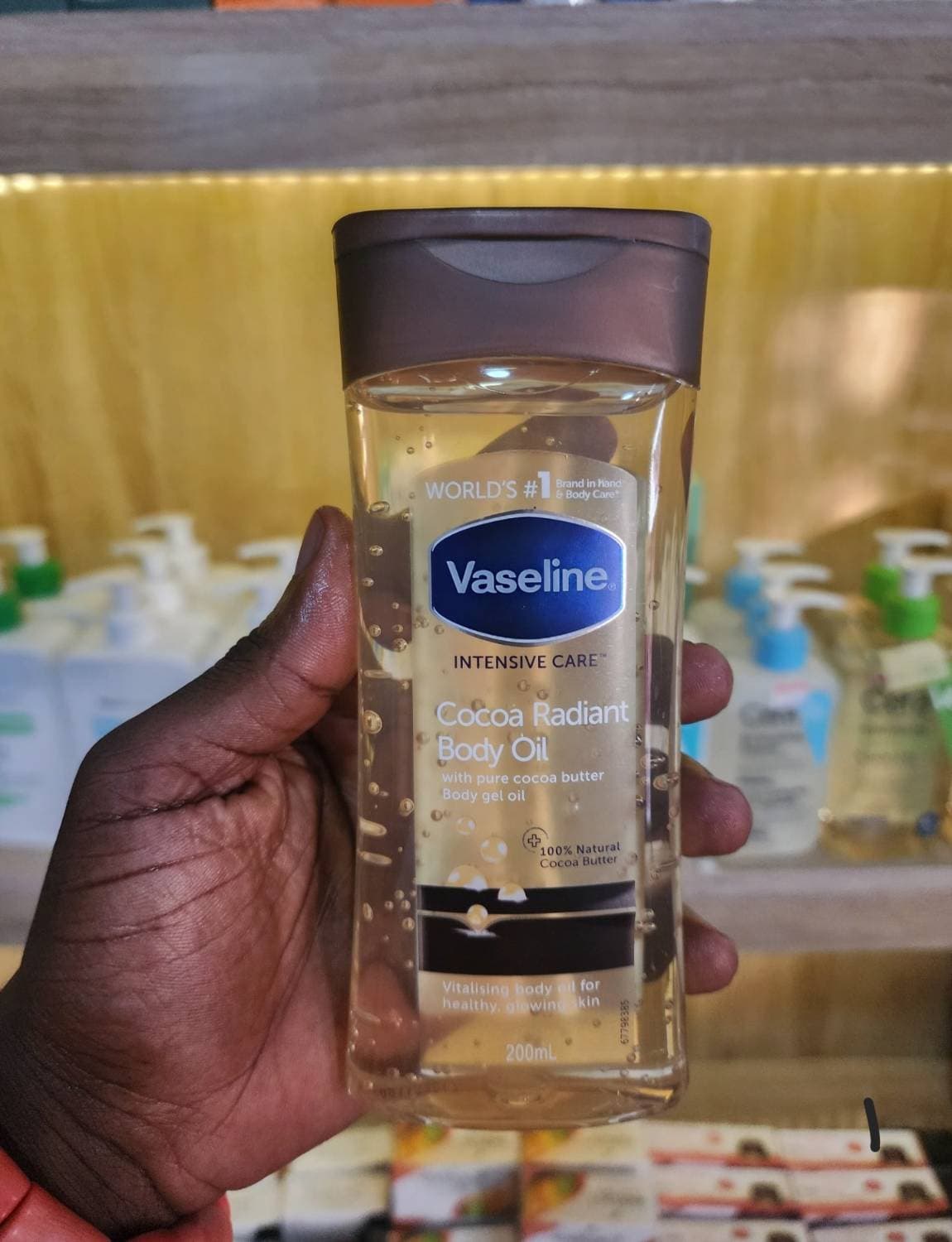 Vaseline Cocoa Body Oil