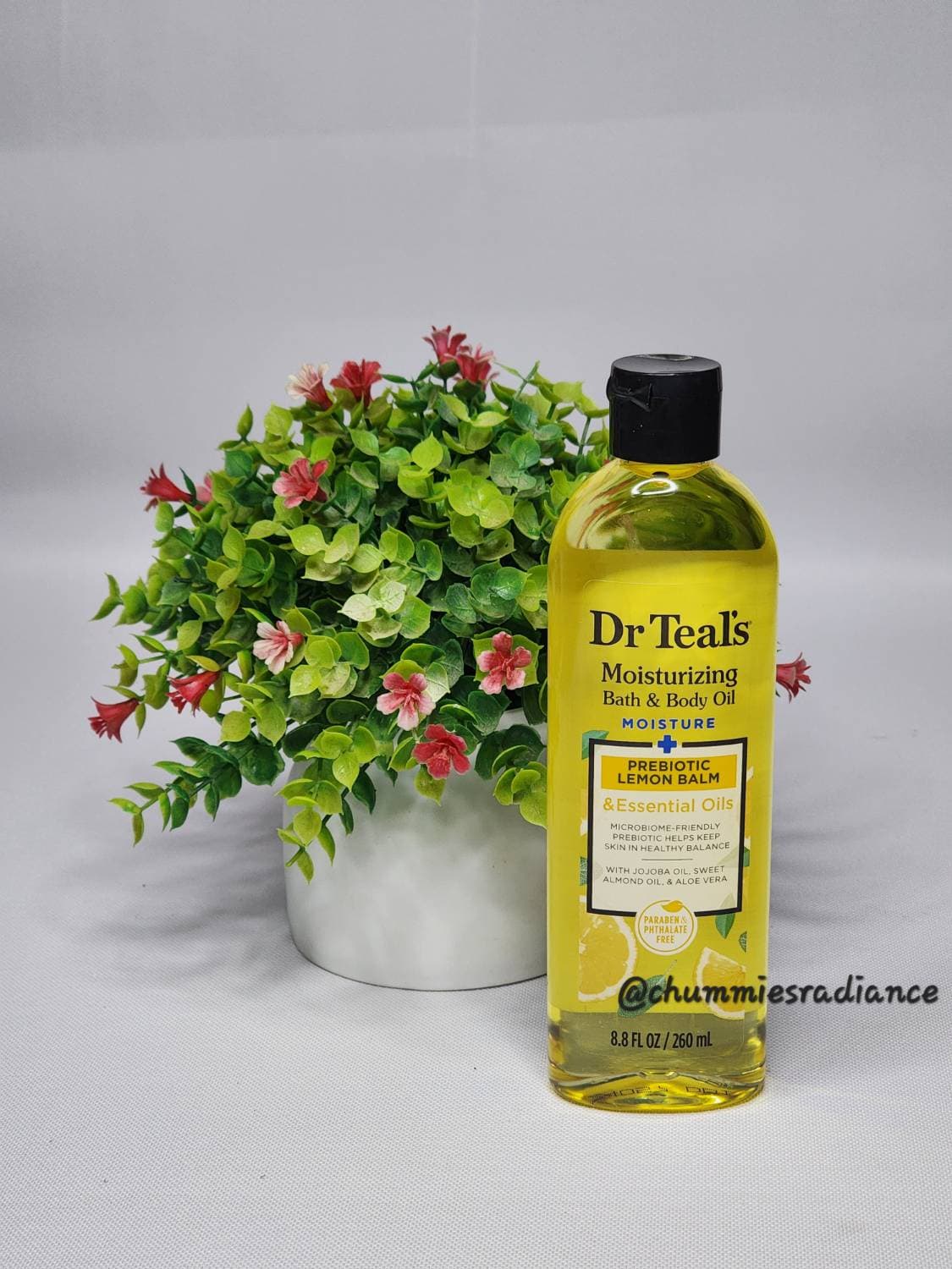 Dr Teal's Body Oil (Prebiotic Lemon Balm)
