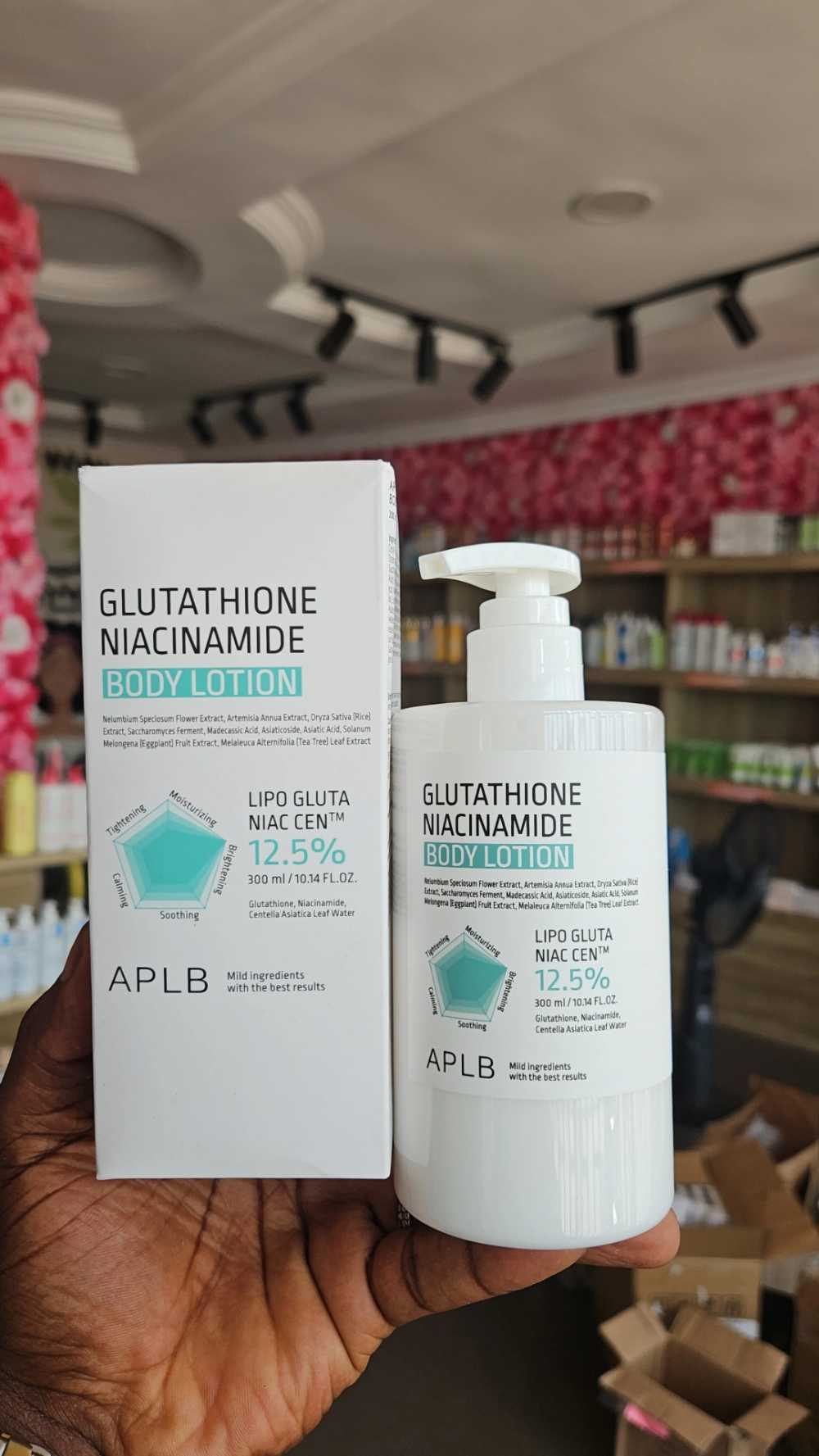 APLB Glutathione Niacinamide Body Lotion 300ml