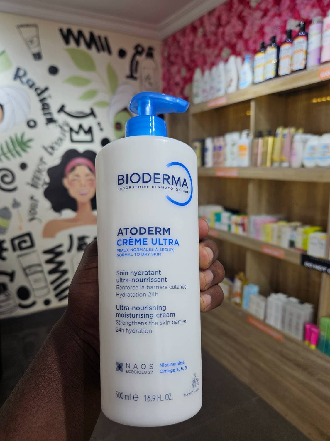 Bioderma Atoderm Ultra-Nourishing Moisturizing Cream 500ml