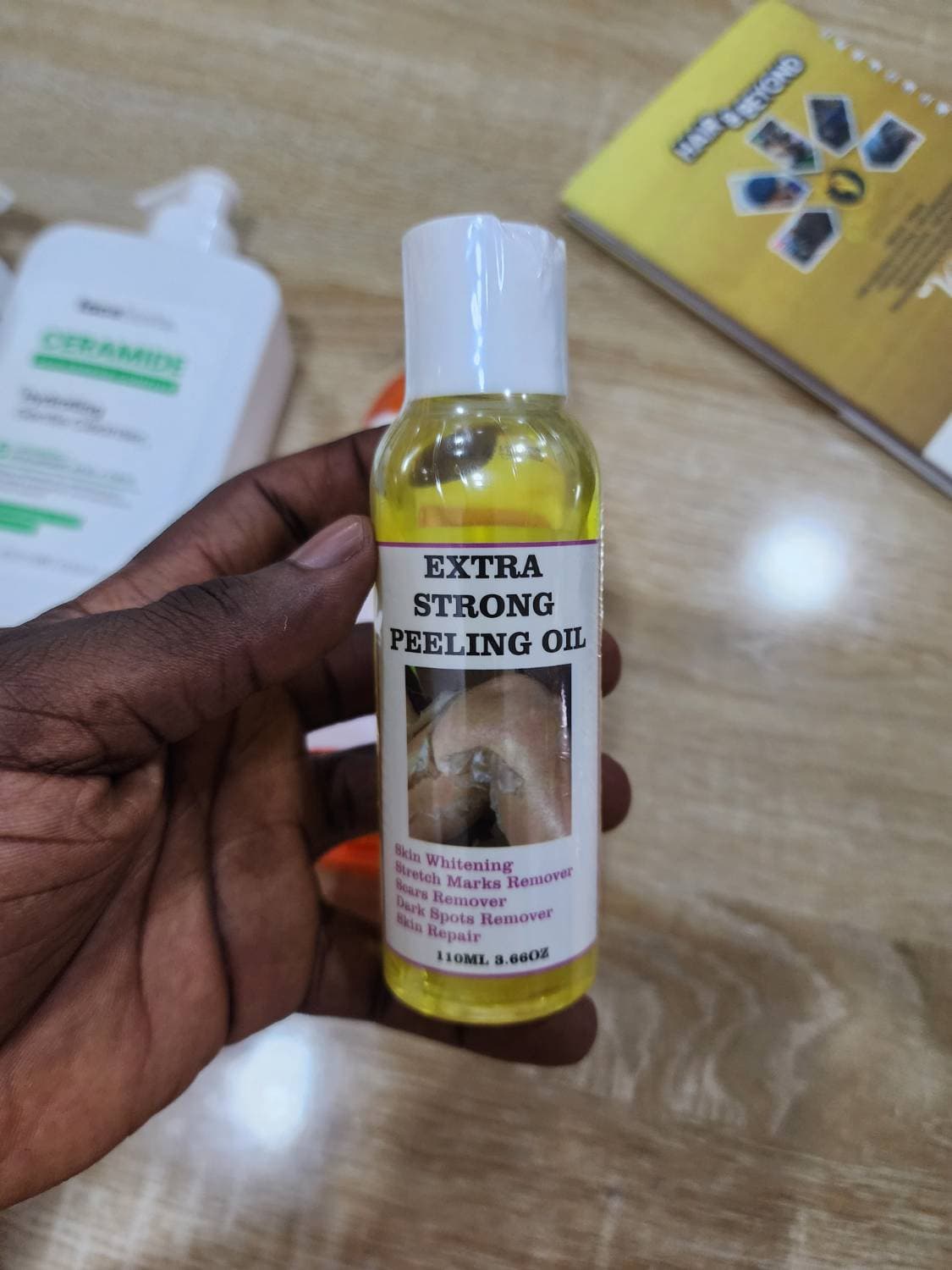 Peeling Oil