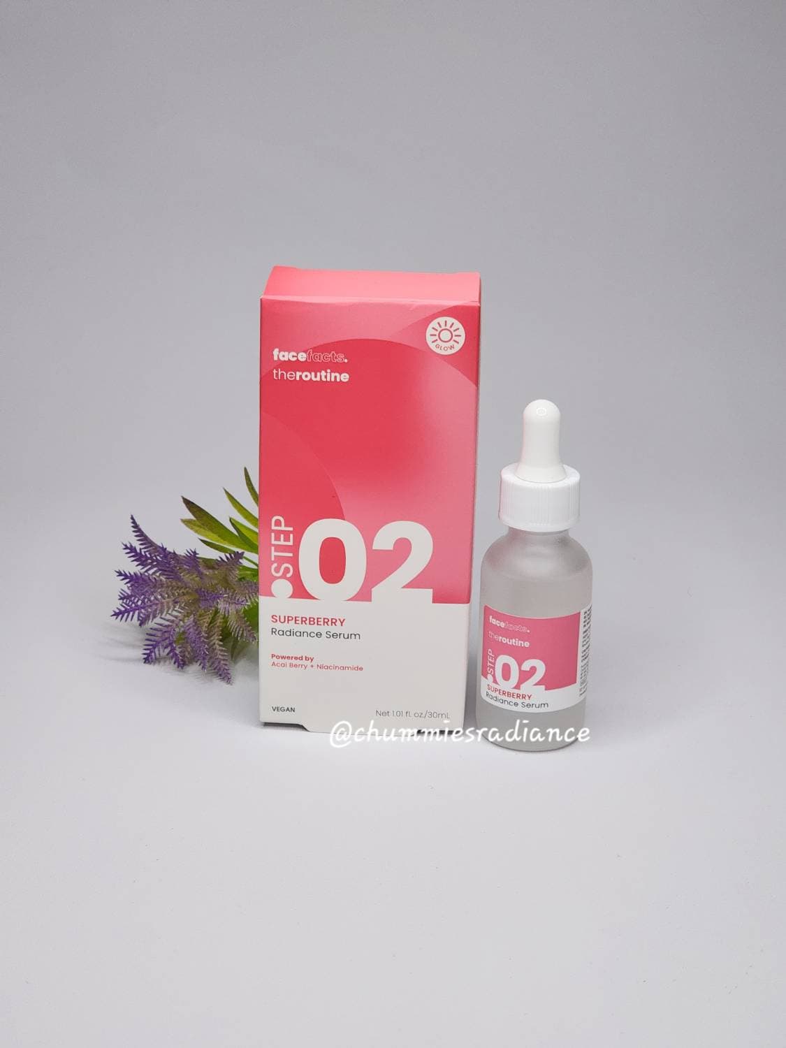 Facefacts The Glow Routine – Superberry Radiance Serum