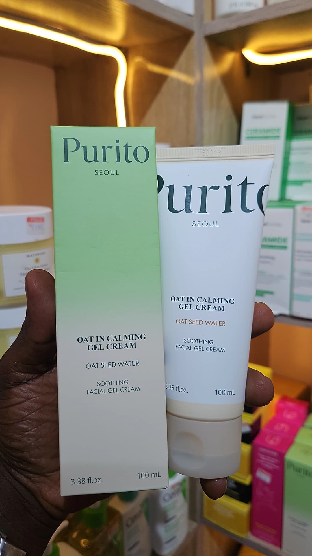 PURITO Oat-in Calming Gel Cream 100 ml / 3.38 fl. oz.
