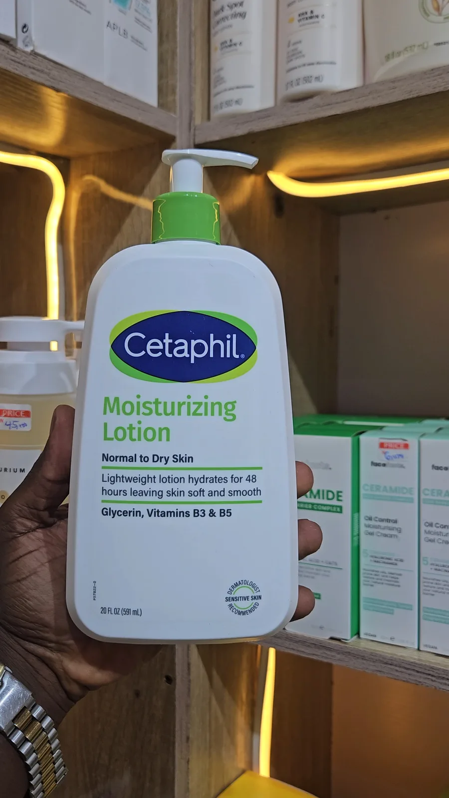 Cetaphil Moisturizing Lotion Normal to Dry Skin 591ml