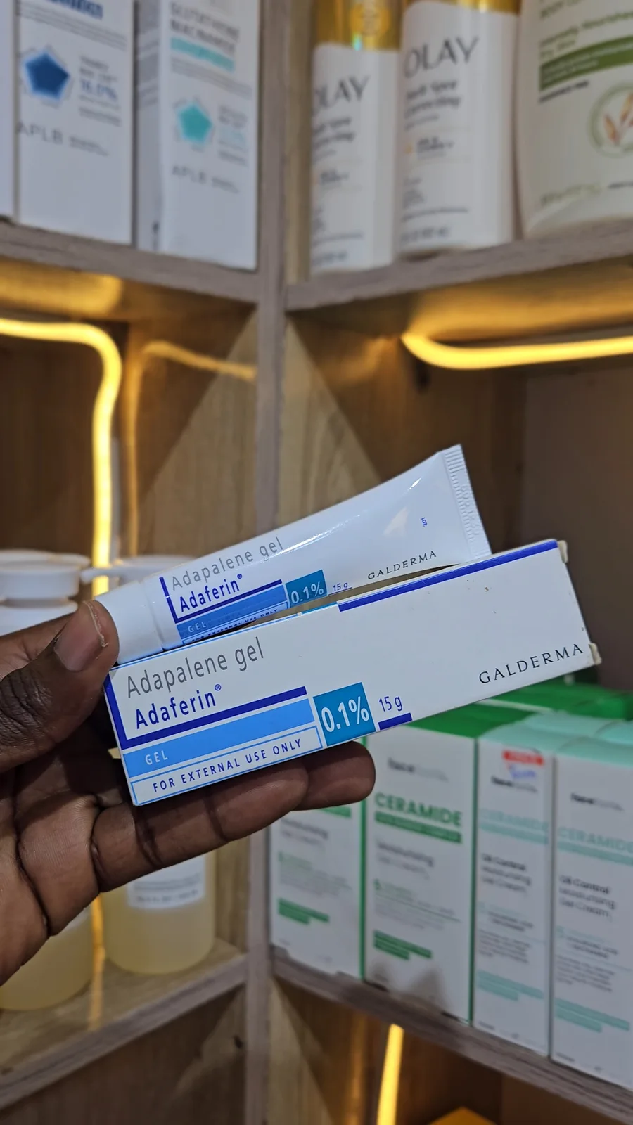 Adaferin Adapalene Gel 0.1%