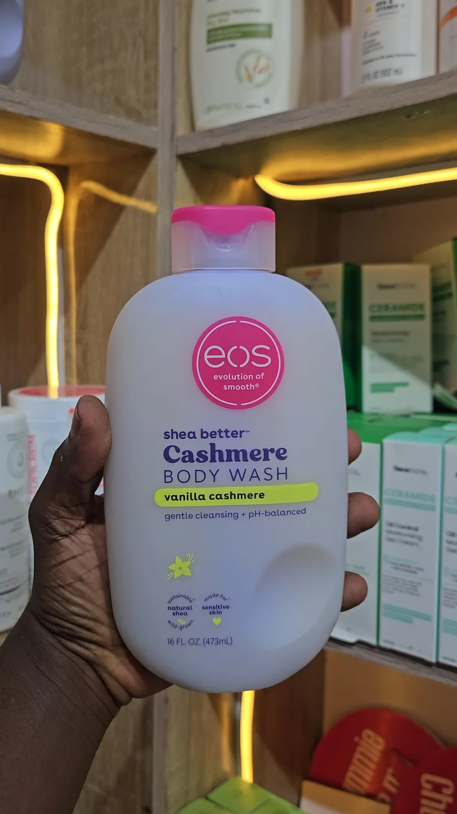 EOS Vanilla Cashmere Body Wash