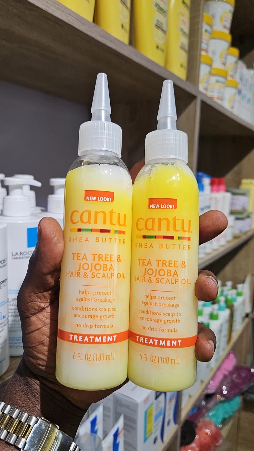 Cantu Shea Butter Tea Tree & Jojoba Hair & Scalp Oil, 180g