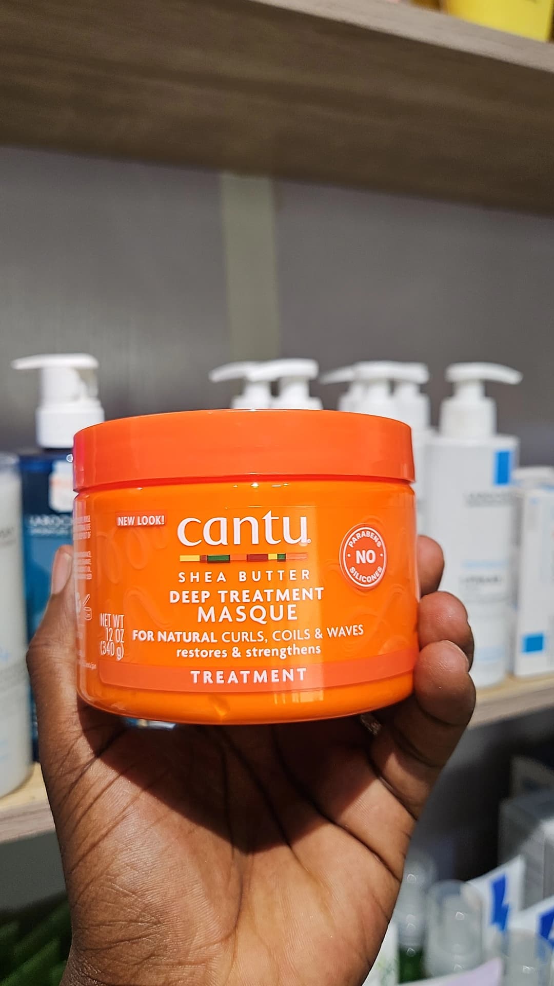 Cantu Natural Deep Treatment Masque, 340g