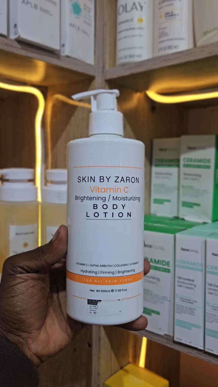 Skin By Zaron Vitamin C Brightening/Moisturizing Body Lotion 500ml
