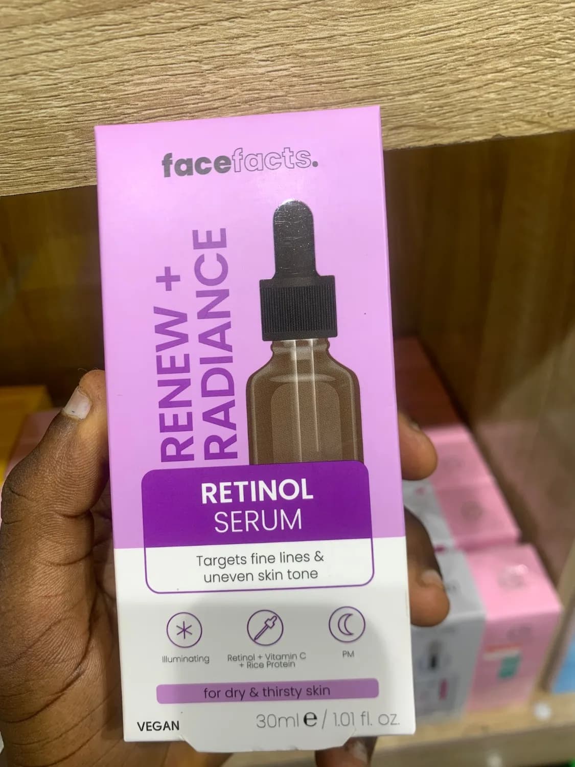 Facefacts Renew & Radiance Retinol Facial Serum 30ml