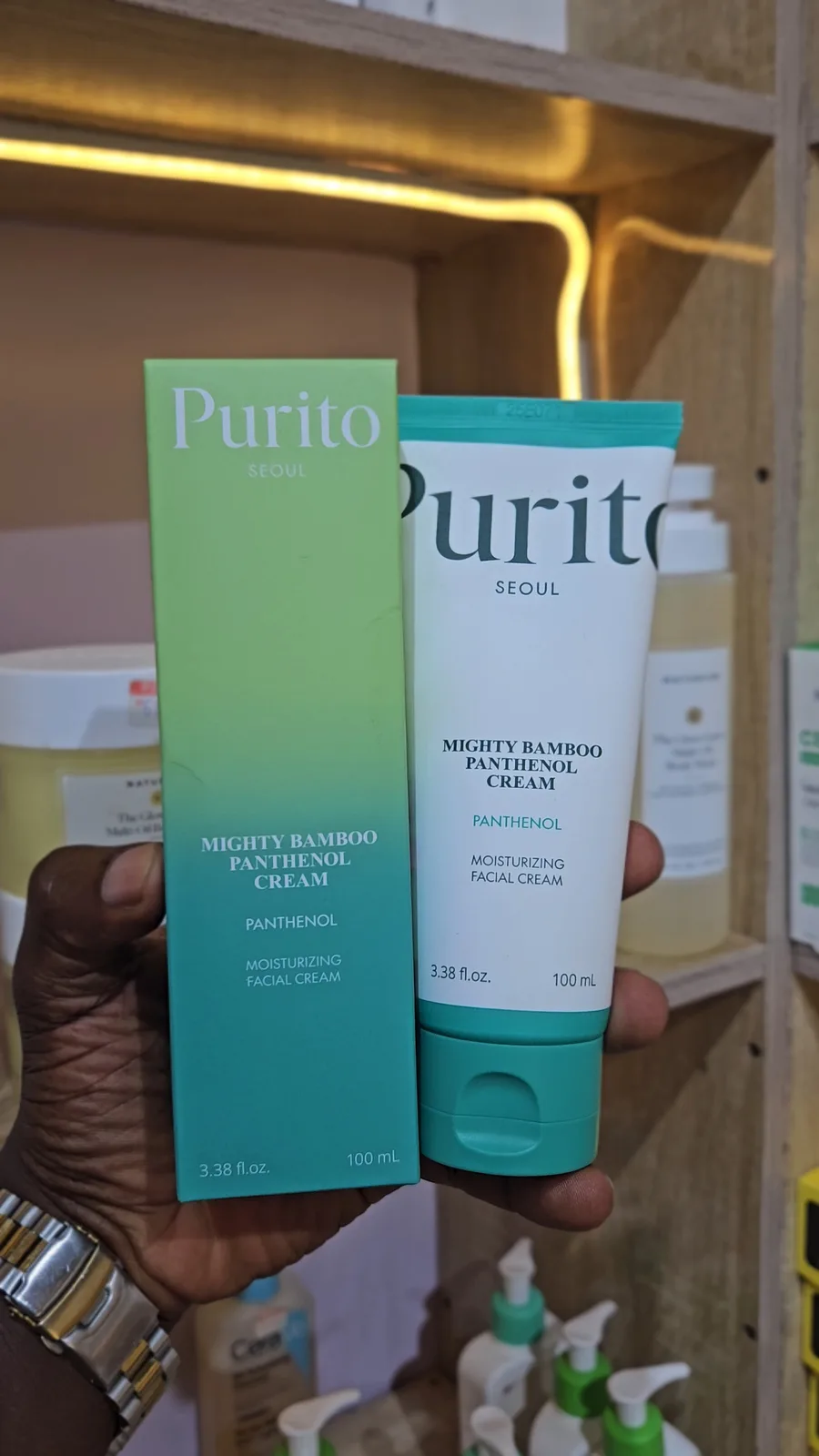 Purito Mighty Bamboo Panthenol Cream