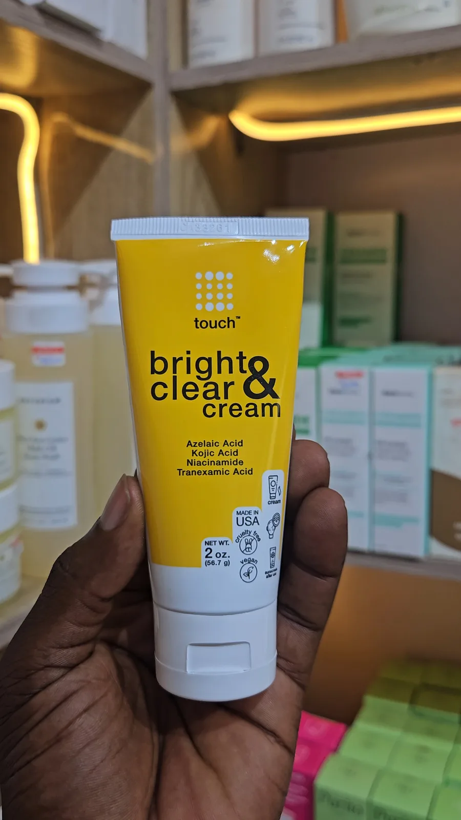 Touch Bright And Clear Cream